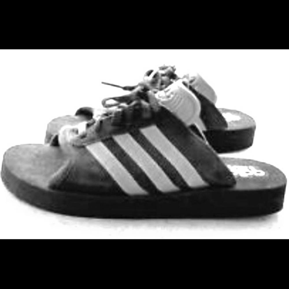 90s Adidas lace up sneaker sandal